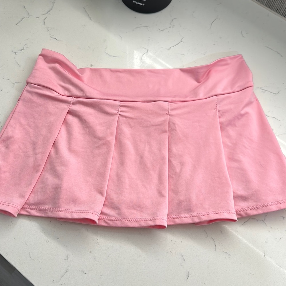Pink lingerie skirt (no shorts inside)